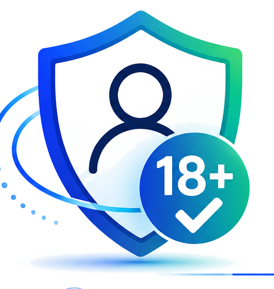 Age Verify 18+ Icon